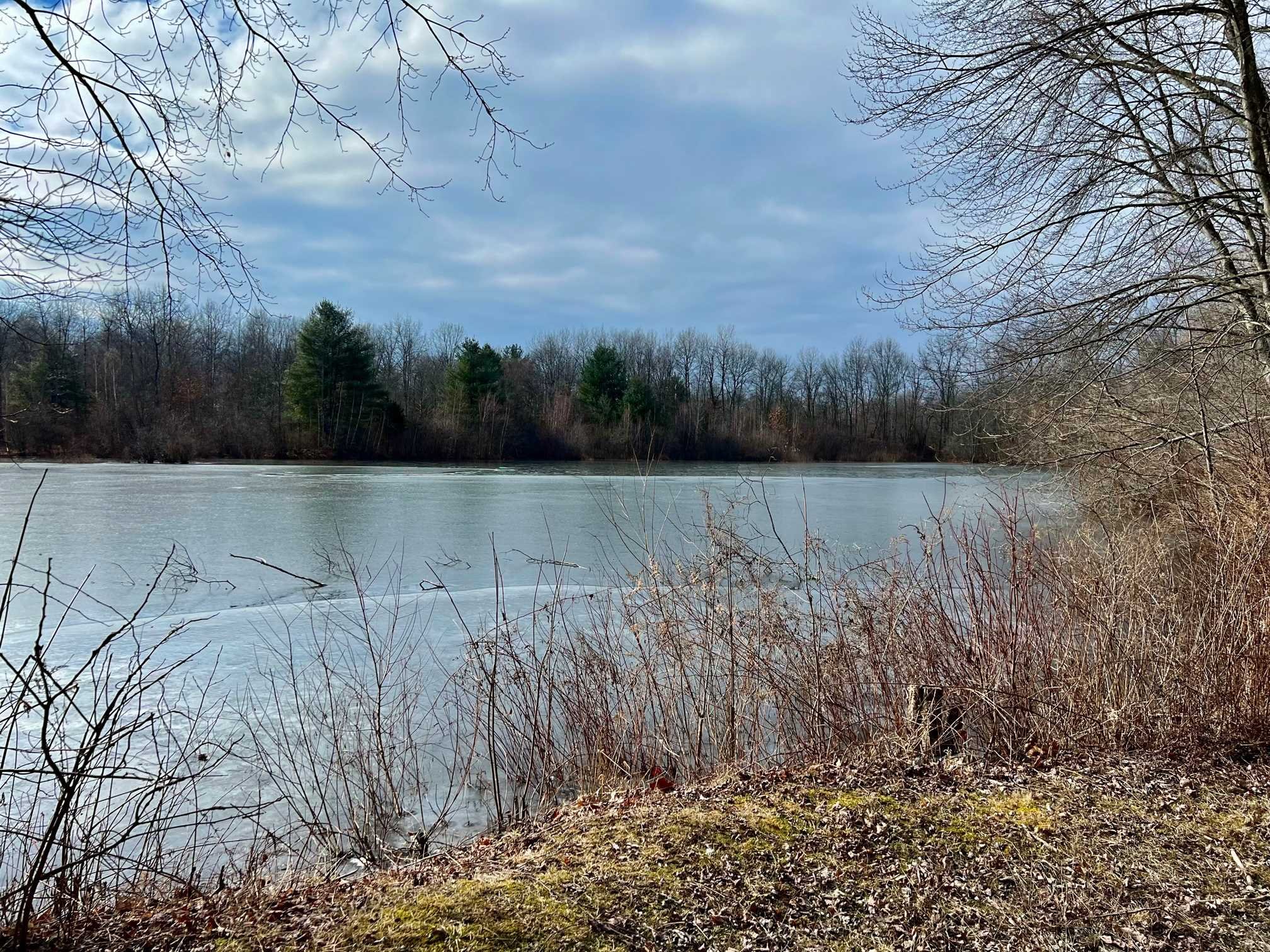 171 Bower Road Pleasant Valley, NY 12603 - Photo 21 of 32 a view of a lake with mountain in the background