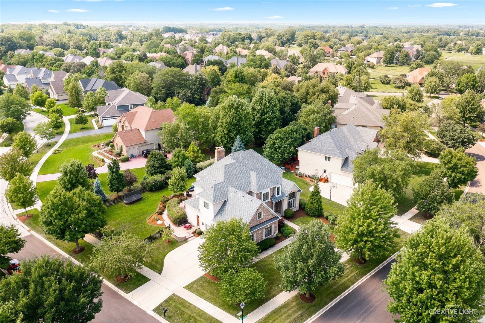 2334 Kane Lane Batavia, IL 60510 - Photo 3 of 34 an aerial view of residential houses with outdoor space