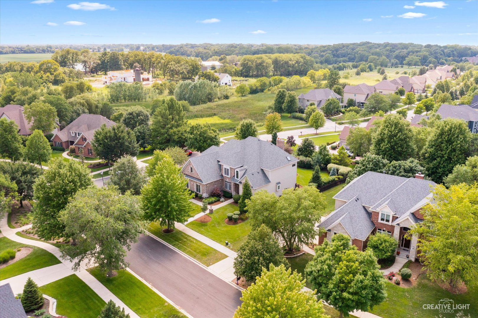 2334 Kane Lane Batavia, IL 60510 - Photo 4 of 34 an aerial view of residential houses with outdoor space