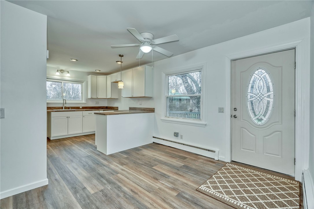 147 Basket Road Webster, NY 14580 - Photo 13 of 49 REAR ENTRANCE *ALL NEW EAT-IN KITCHEN!