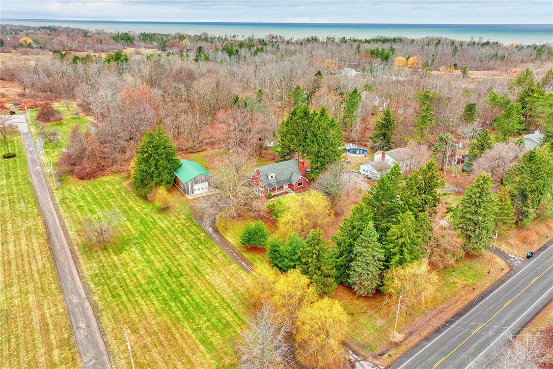 147 Basket Road Webster, NY 14580 - Photo 4 of 49 AERIAL VIEW * JUST SECONDS TO LAKE ONTARIO!