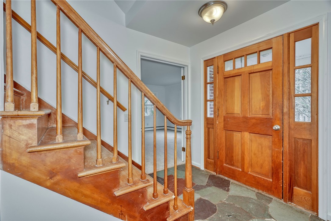 147 Basket Road Webster, NY 14580 - Photo 5 of 49 FOYER/ENTRY WITH SLATE FLOOR