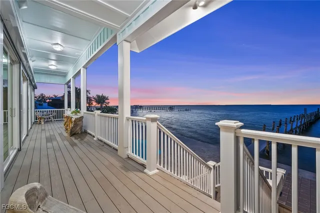 a living room with chairs