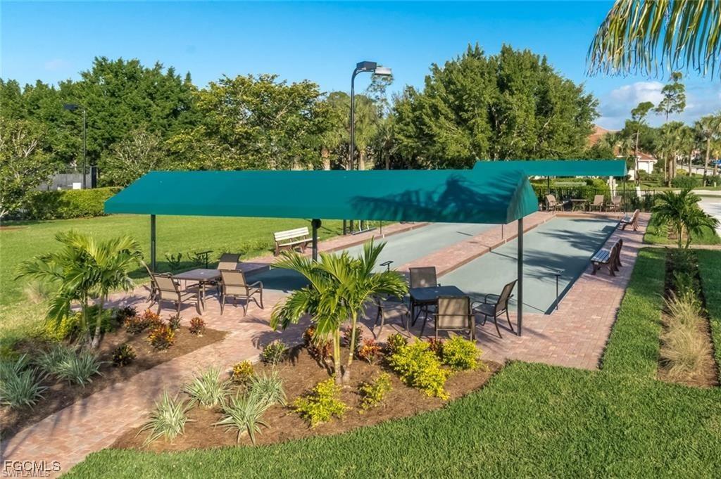 9053 Prosperity Way Fort Myers, FL 33913 - Photo 22 of 27 an outdoor space with furniture and garden