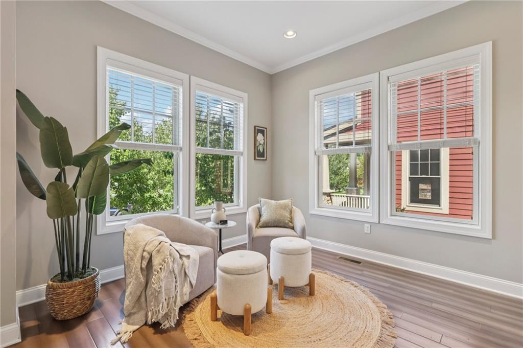 403 Cayuga Circle Mars, PA 16046 - Photo 12 of 50 a living room with furniture and a floor to ceiling window