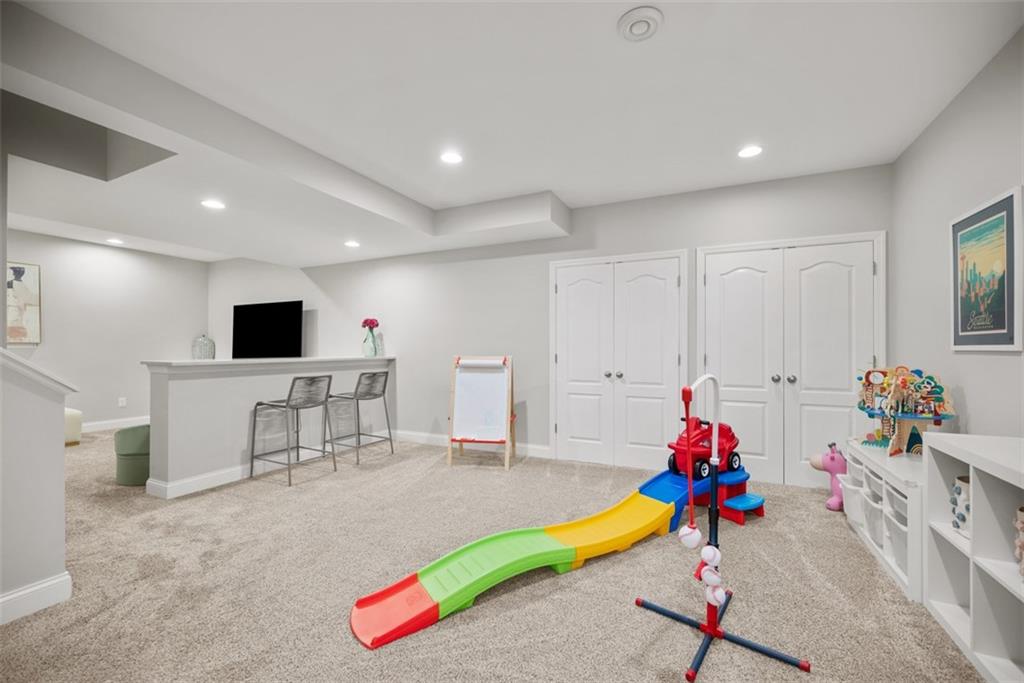 403 Cayuga Circle Mars, PA 16046 - Photo 41 of 50 a playing room with furniture and a flat screen tv