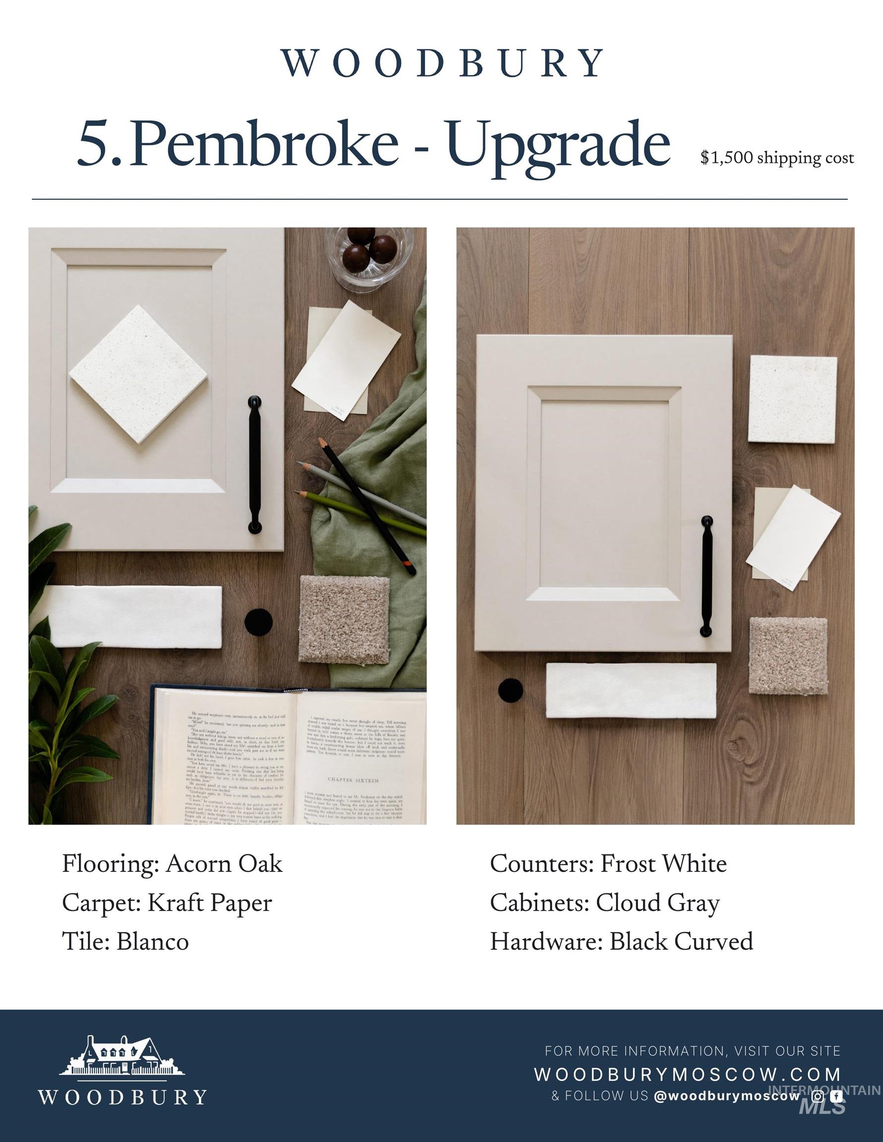 Tbd Tbd Primrose Court, Unit 4 Moscow, ID 83843 - Photo 20 of 23 Product Upgrade Specification. Detailing material selections and associated costs for property enhancements