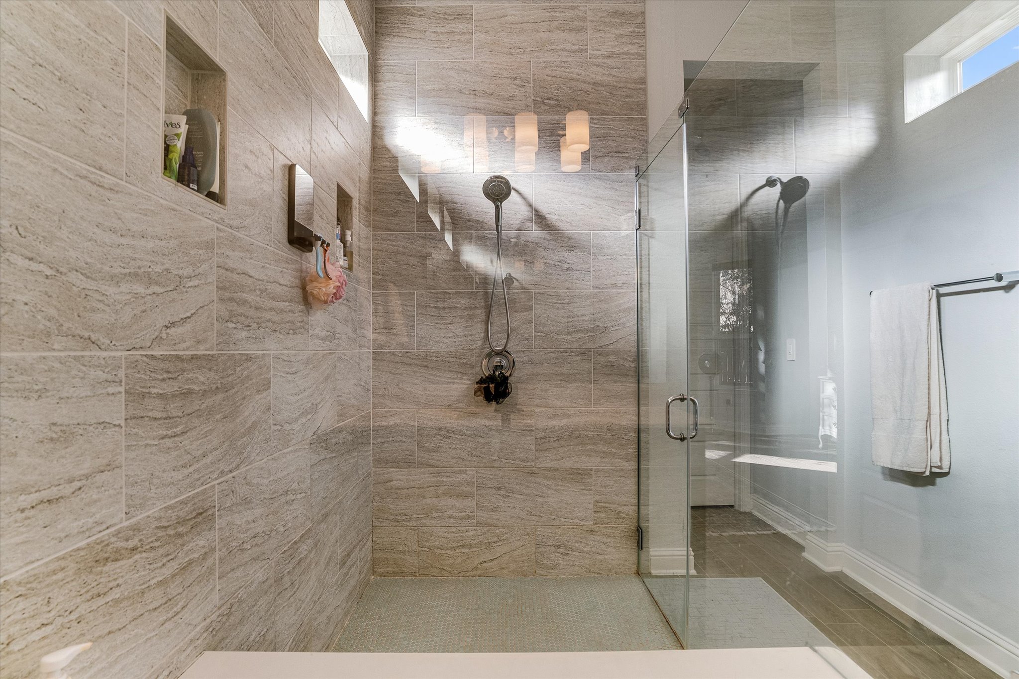 5205 Mandevilla Drive Austin, TX 78739 - Photo 15 of 20 a bathroom with a shower