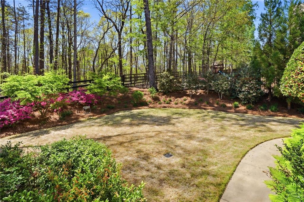 4147 Gold Mill Ridge Canton, GA 30114 - Photo 61 of 93 a view of a backyard with pathway