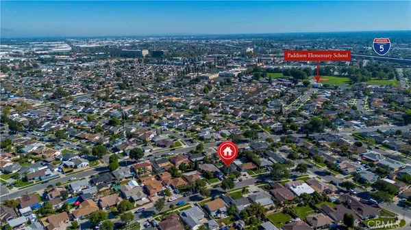 a view of a and yard