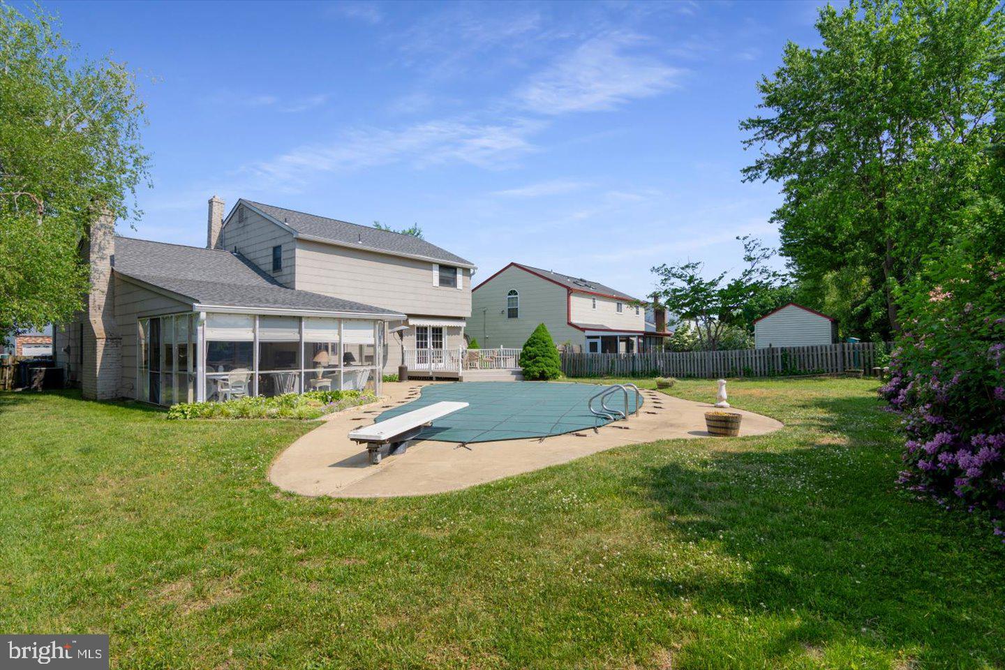 106 Saddle Ridge Road Voorhees, NJ 08043 - Photo 34 of 49 Resort yard with inground pool