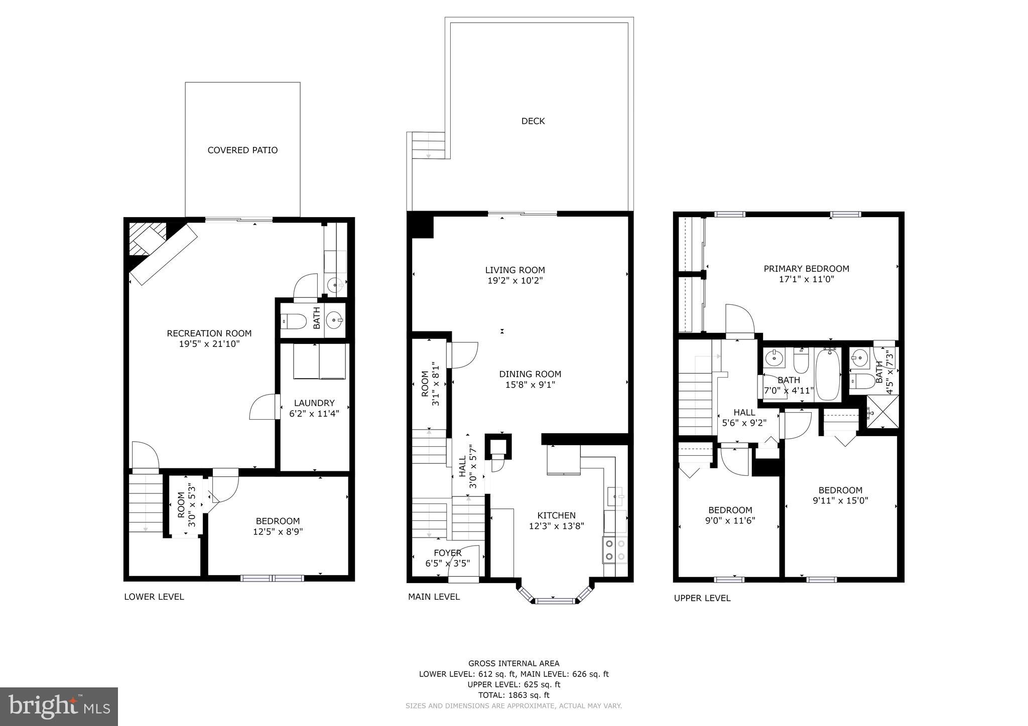 10 Powder View Court Baltimore, MD 21236 - Photo 36 of 36 Floor Plan