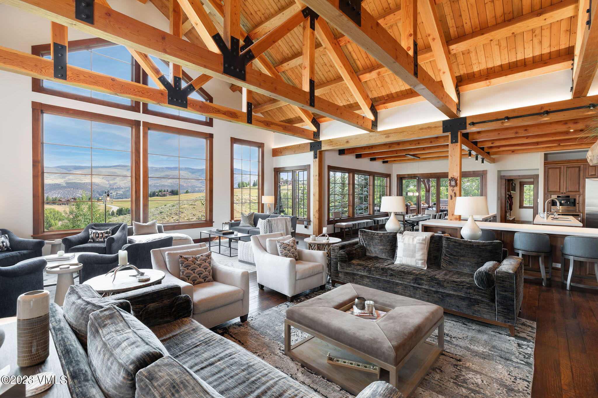 520 Old Creamery Road Edwards, CO 81632 - Photo 12 of 78 a living room with furniture and a large window