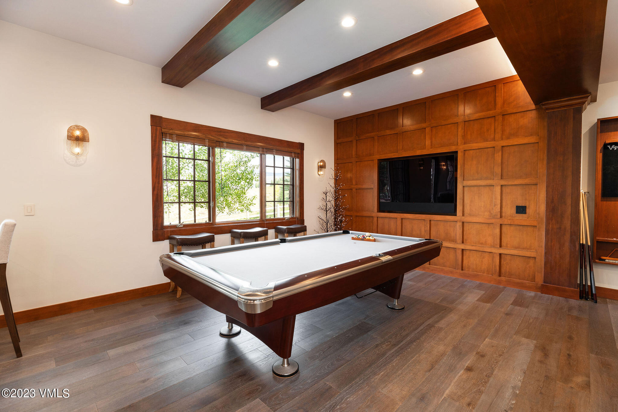 520 Old Creamery Road Edwards, CO 81632 - Photo 30 of 78 a room with pool table and windows