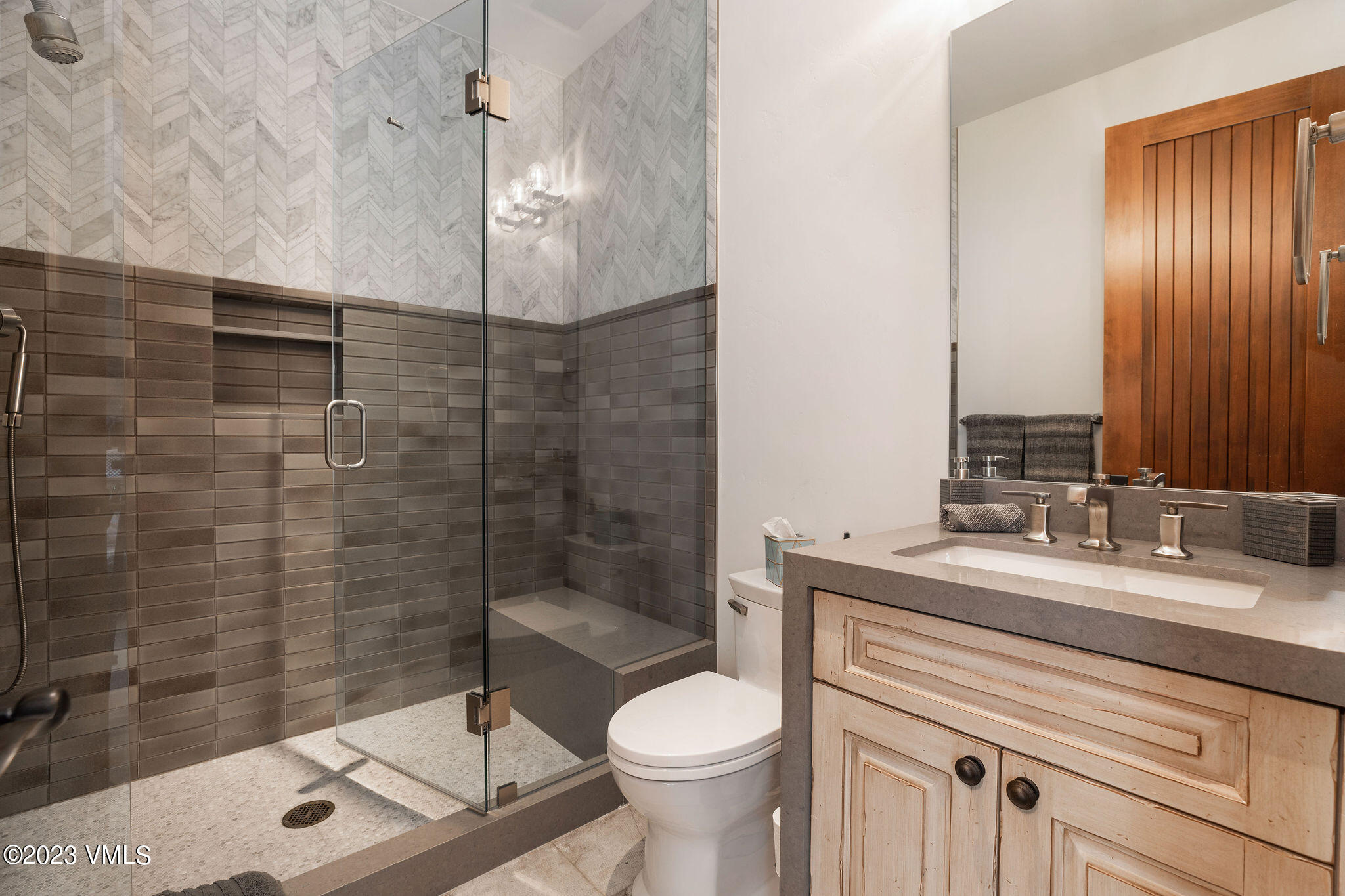 520 Old Creamery Road Edwards, CO 81632 - Photo 43 of 78 a bathroom with a sink toilet and shower