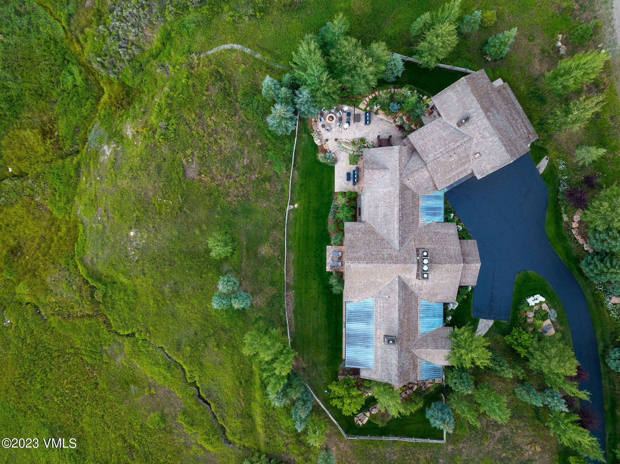 520 Old Creamery Road Edwards, CO 81632 - Photo 73 of 78 an aerial view of a house with garden space and street view