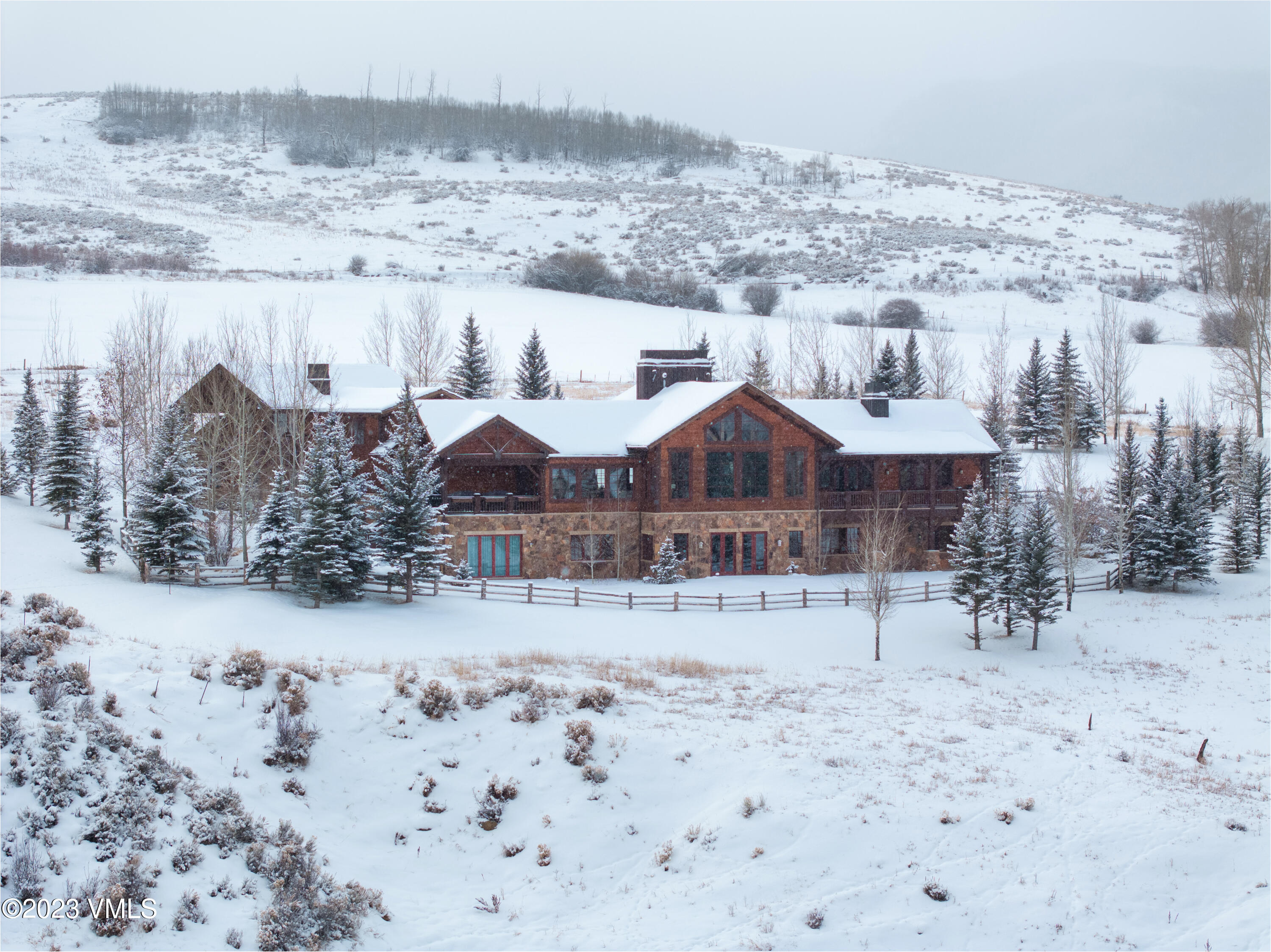 520 Old Creamery Road Edwards, CO 81632 - Photo 76 of 78 520_old_creamery_winter_aerial_g