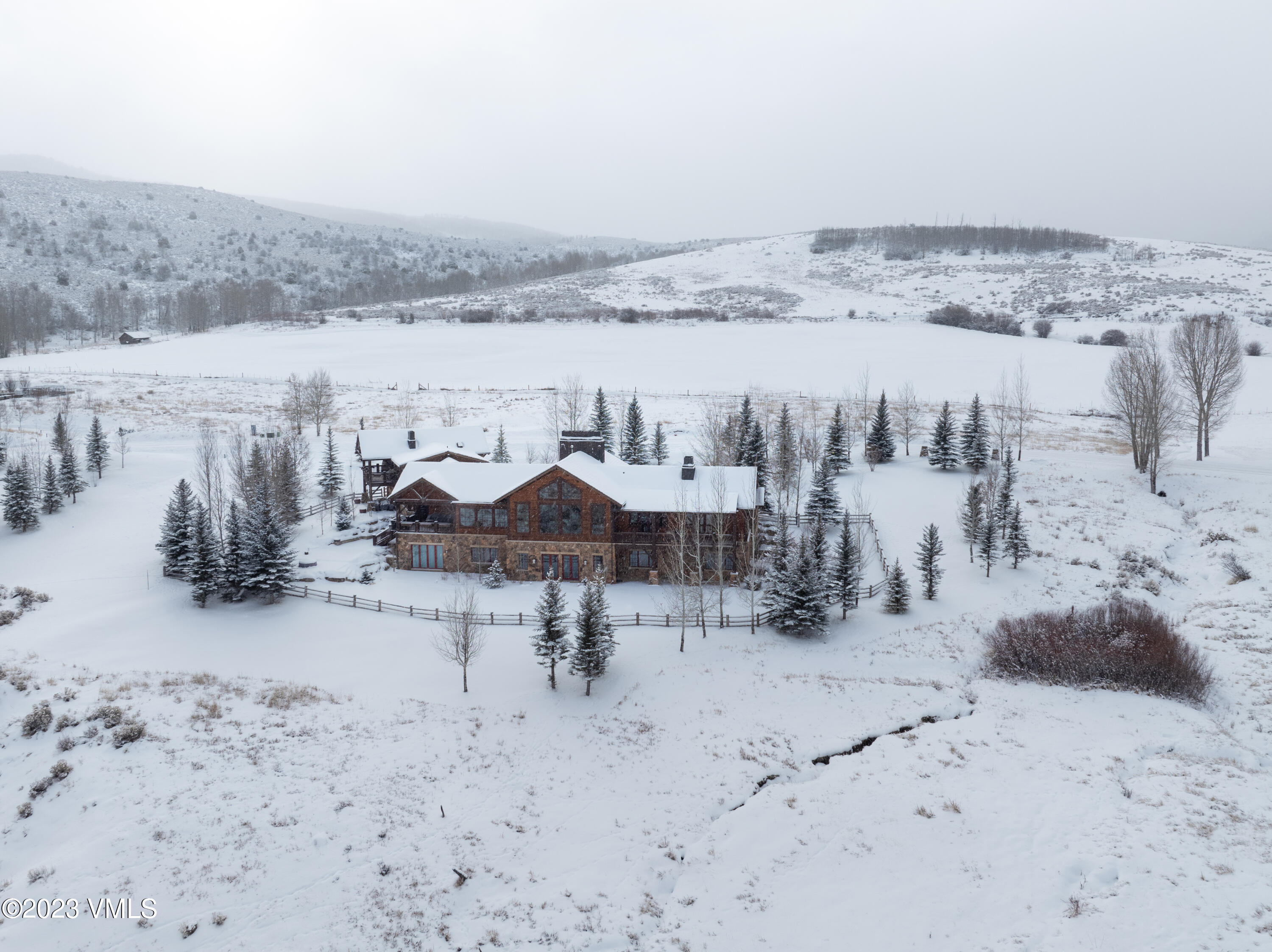 520 Old Creamery Road Edwards, CO 81632 - Photo 77 of 78 520_old_creamery_winter_aerial_e
