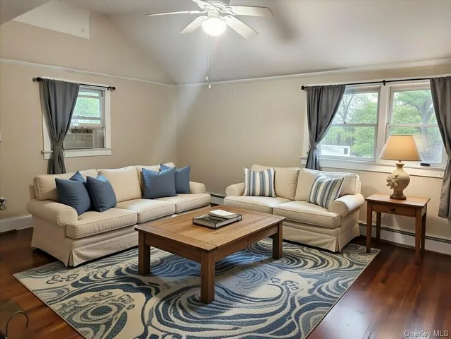 a view of lake with mountain