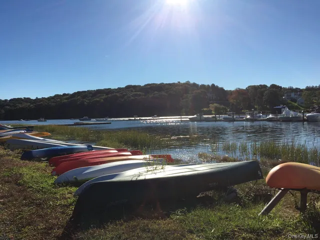 a view of lake with mountain