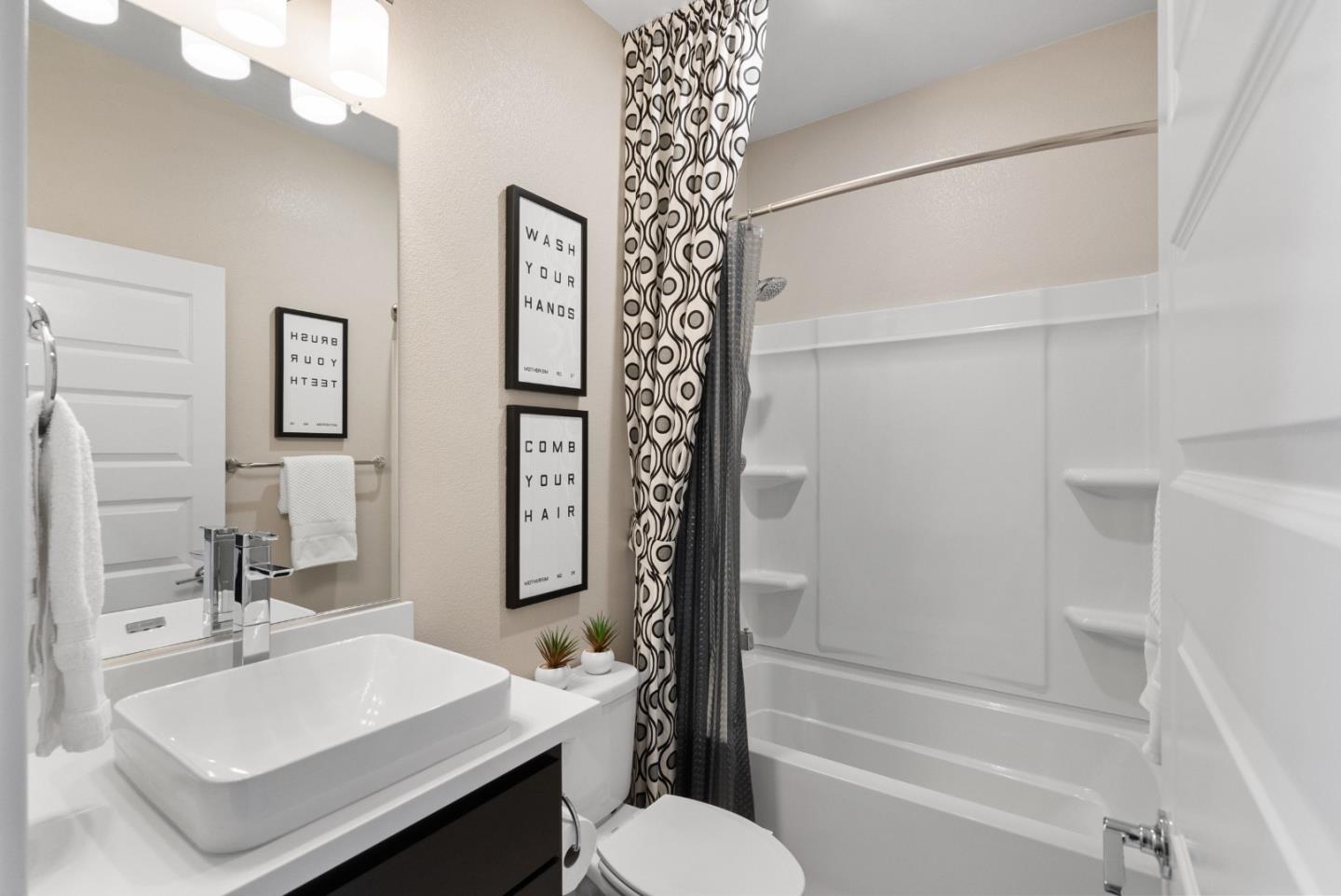 398 Circuit Way Mountain View, CA 94043 - Photo 26 of 29 a bathroom with a sink toilet and shower