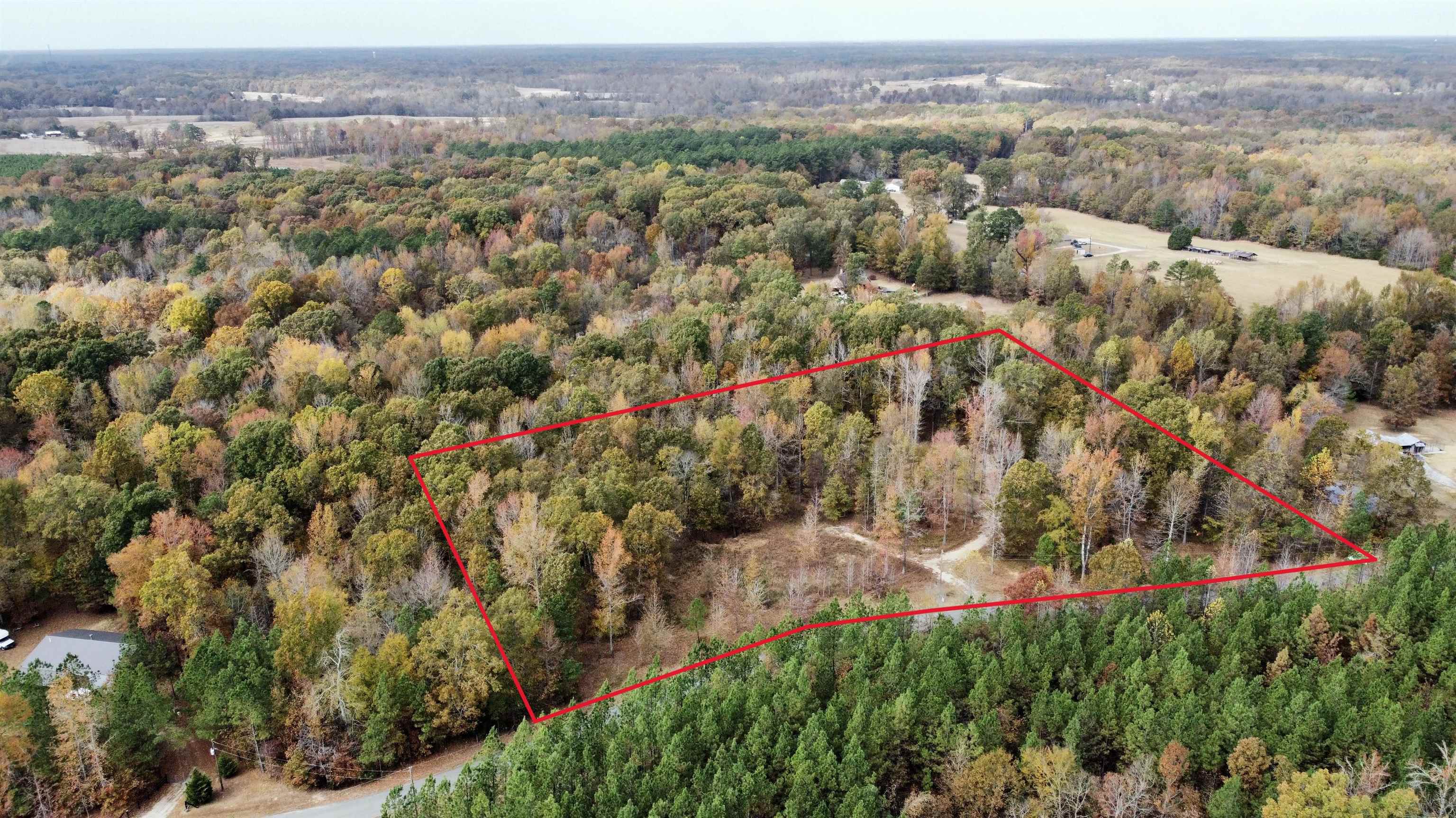 5-acres Monk House Road Somerville, TN 38068 - Photo 3 of 15 an aerial view of residential houses with outdoor space and trees