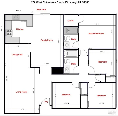 $549,900 | 172 West Catamaran Circle, Pittsburg, CA 94565