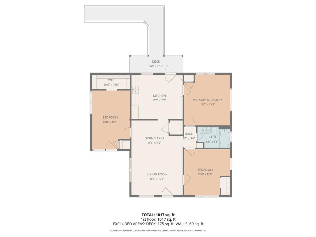 908 South Rice Street Hamilton, TX 76531 - Photo 13 of 13 a picture of floor plan