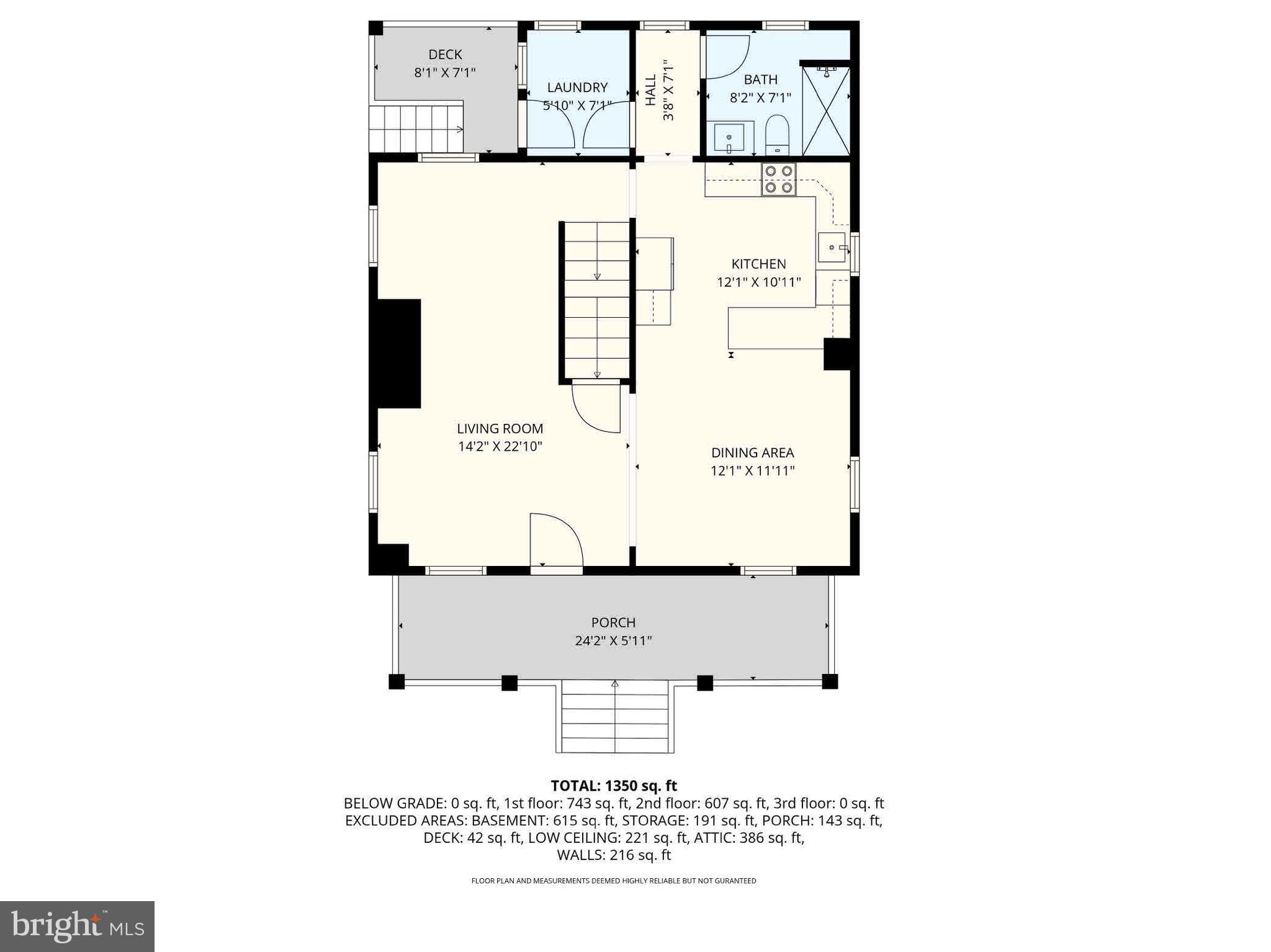 5310 North Mill Street Manchester, MD 21102 - Photo 32 of 35 1st Floor Plan