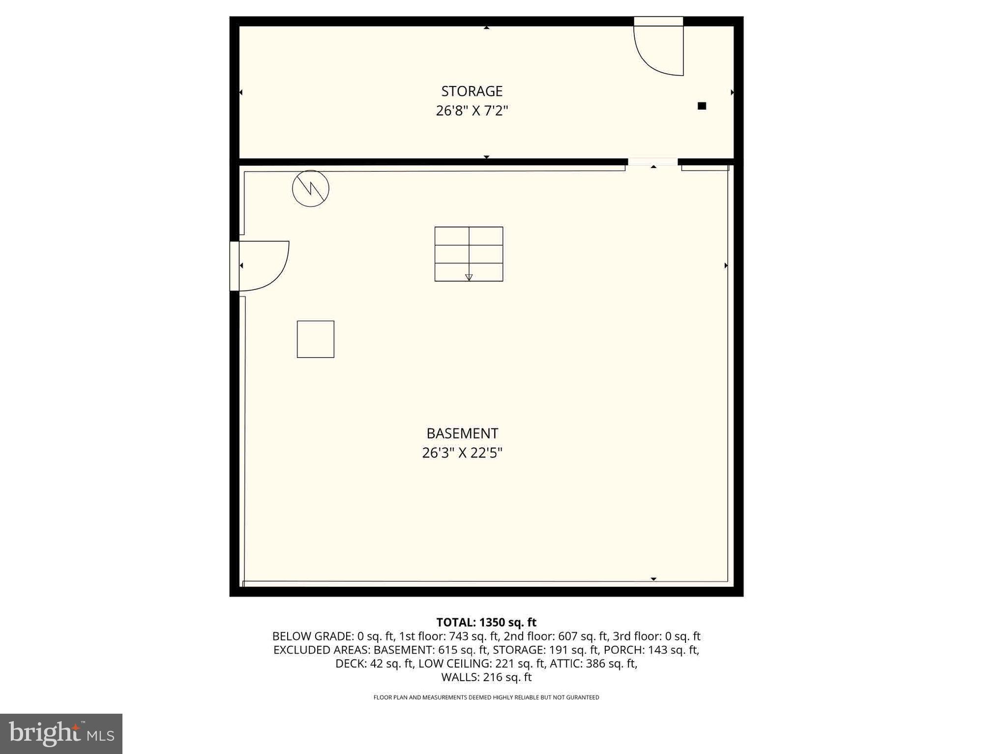 5310 North Mill Street Manchester, MD 21102 - Photo 33 of 35 Basement Floor Plan