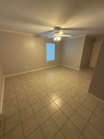 a view of a livingroom with a projector