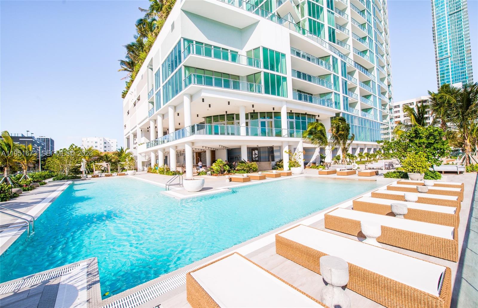 2900 Northeast 7th Avenue, Unit 1903 Miami, FL 33137 - Photo 22 of 43 a view of building with garden