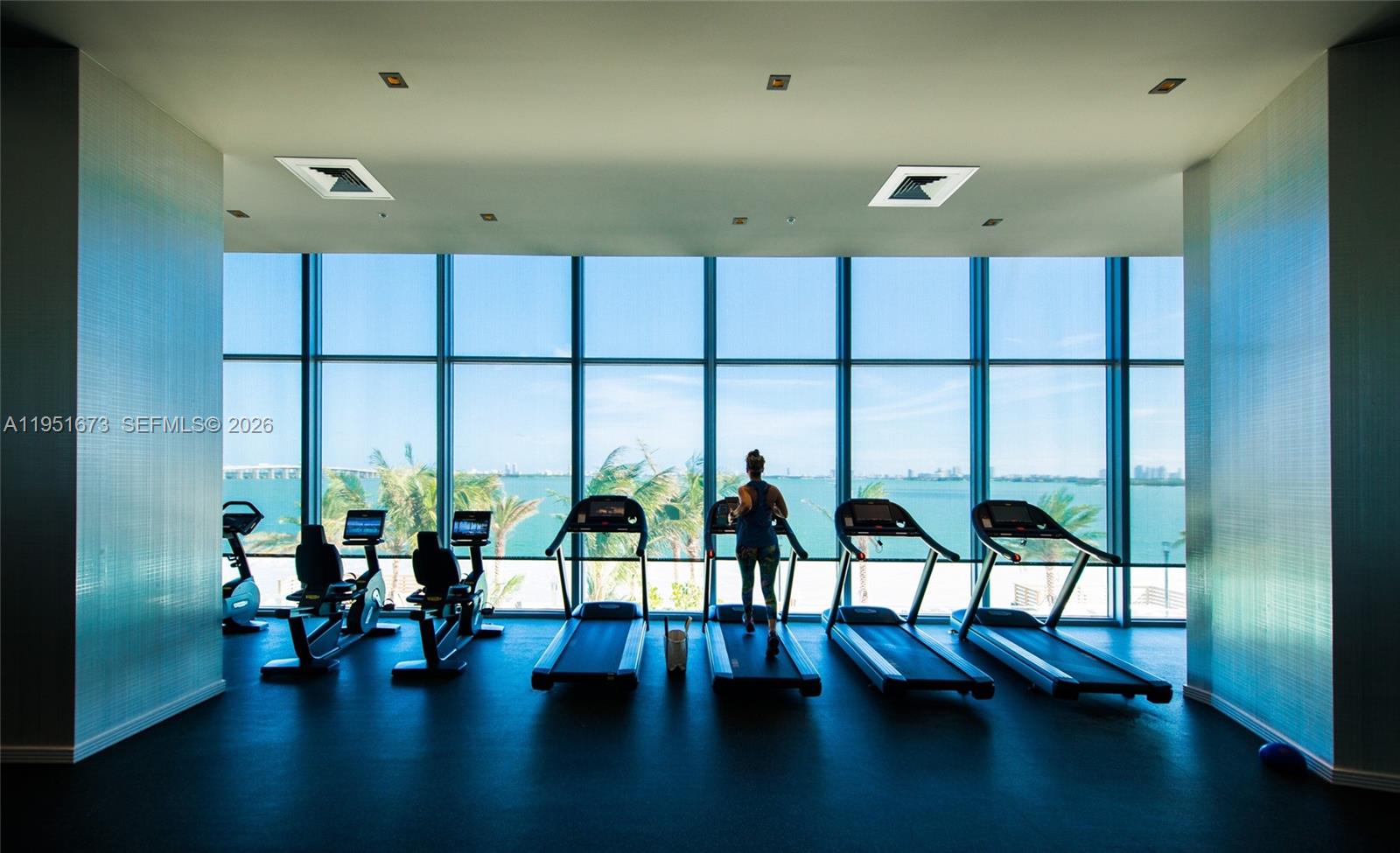 2900 Northeast 7th Avenue, Unit 1903 Miami, FL 33137 - Photo 25 of 43 a view of swimming pool with furniture and floor to ceiling window