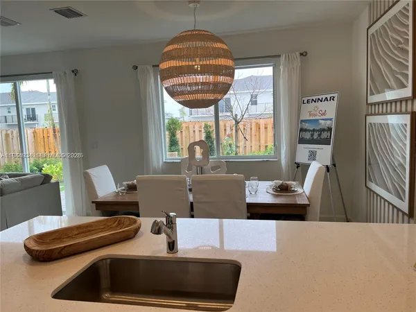 a room with furniture and window