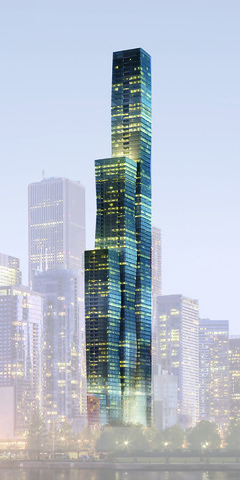 363 East Wacker Drive, Unit 3205 Chicago, IL 60601 - Photo 1 of 20 a view of a tall building