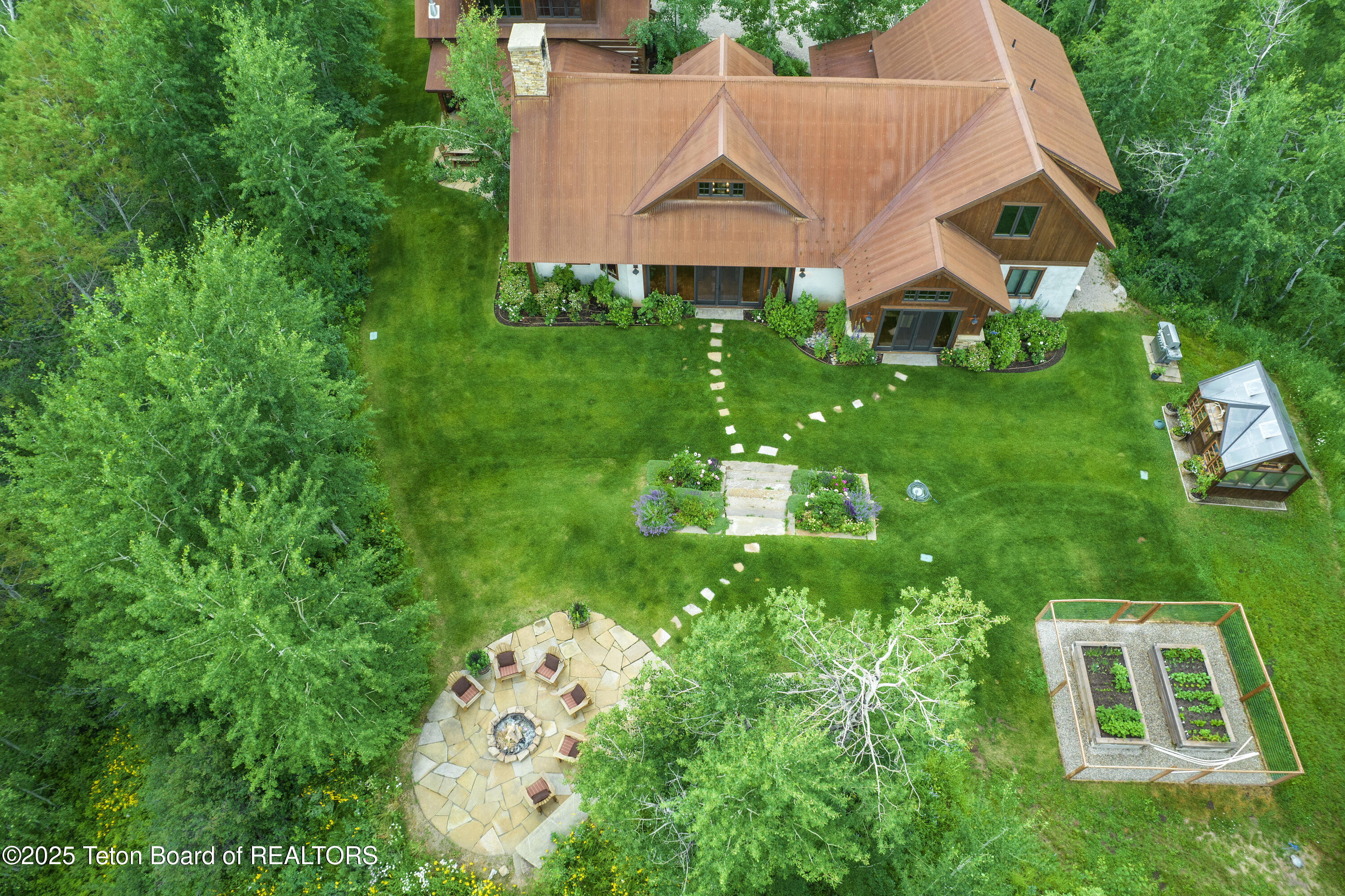 2815 Black Sheep Farm Road Alta, WY 83414 - Photo 39 of 55 Prime Landscaping