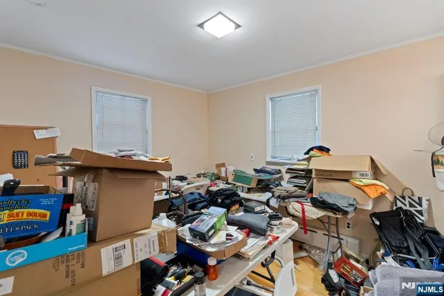 a gym hall with exercise machine