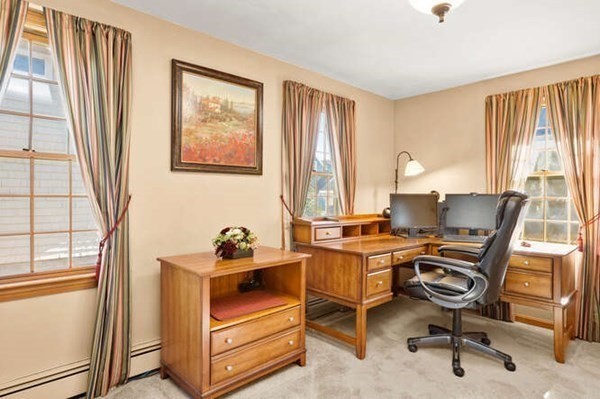 32 Thorpe Road Needham, MA 02494 - Photo 12 of 20 a view of a workspace with furniture and a window