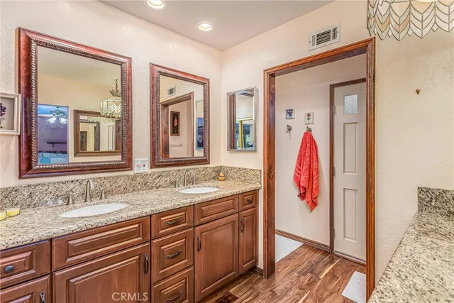 a view of livingroom with furniture and white walls