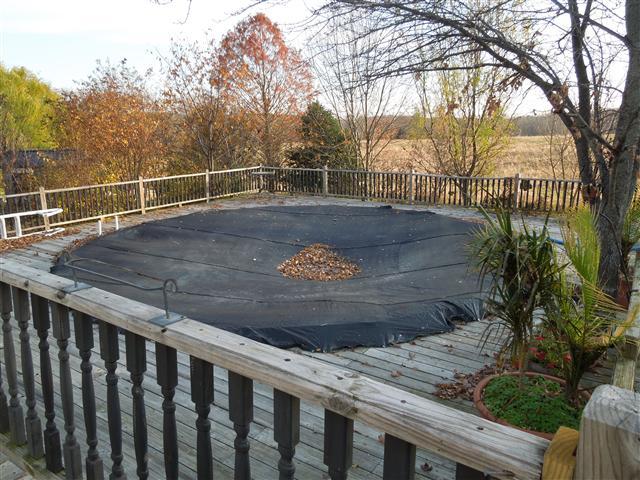 635 Hurricane Loop Tennessee Ridge, TN 37178 - Photo 6 of 20 Nice pool - stepdown from upper deck; 26 ft and 4 ft. deep.