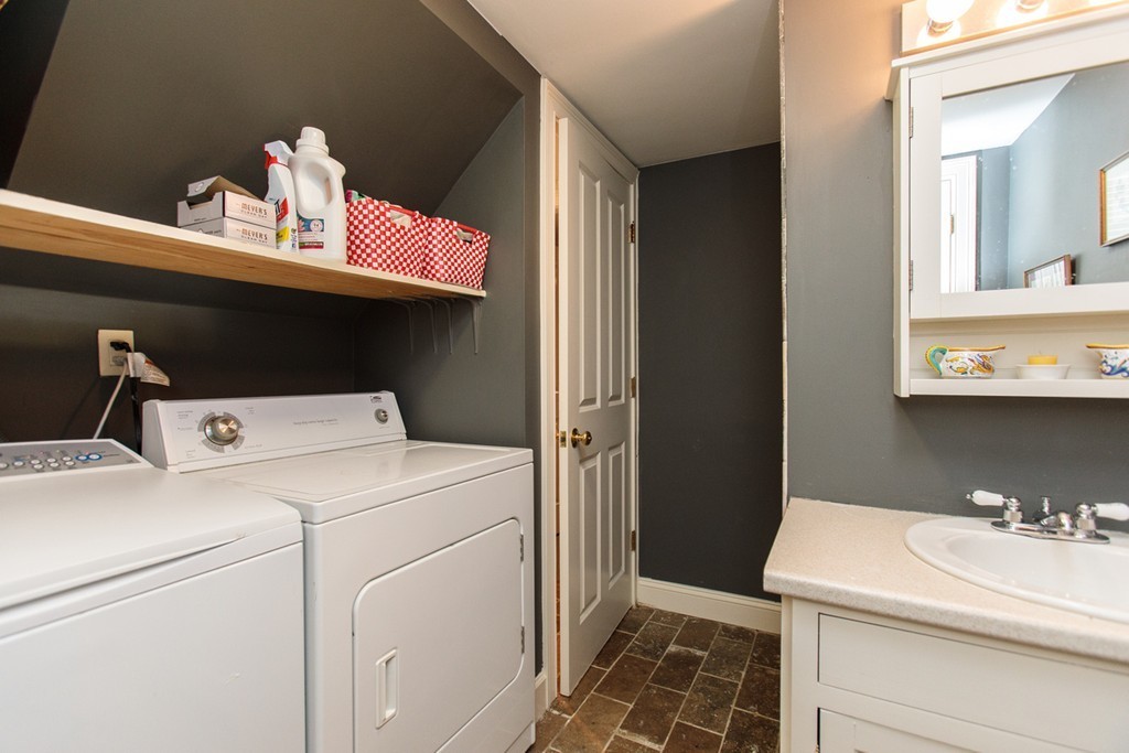 38 Conant Road Weston, MA 02493 - Photo 14 of 19 a utility room with dryer and washer