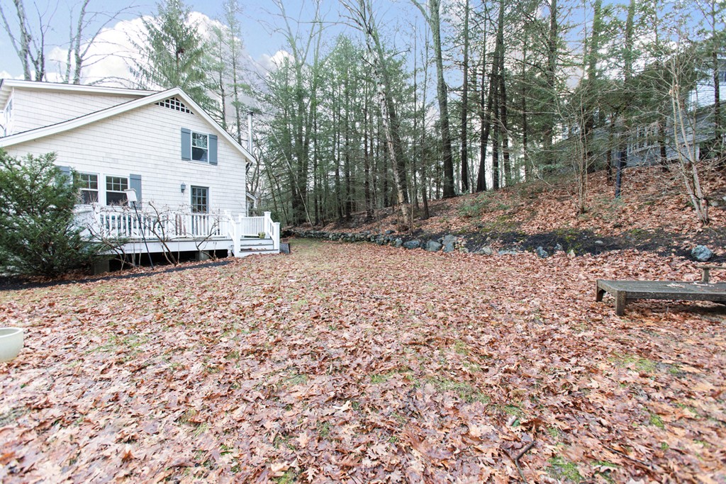 38 Conant Road Weston, MA 02493 - Photo 2 of 19 a view of a backyard with large trees