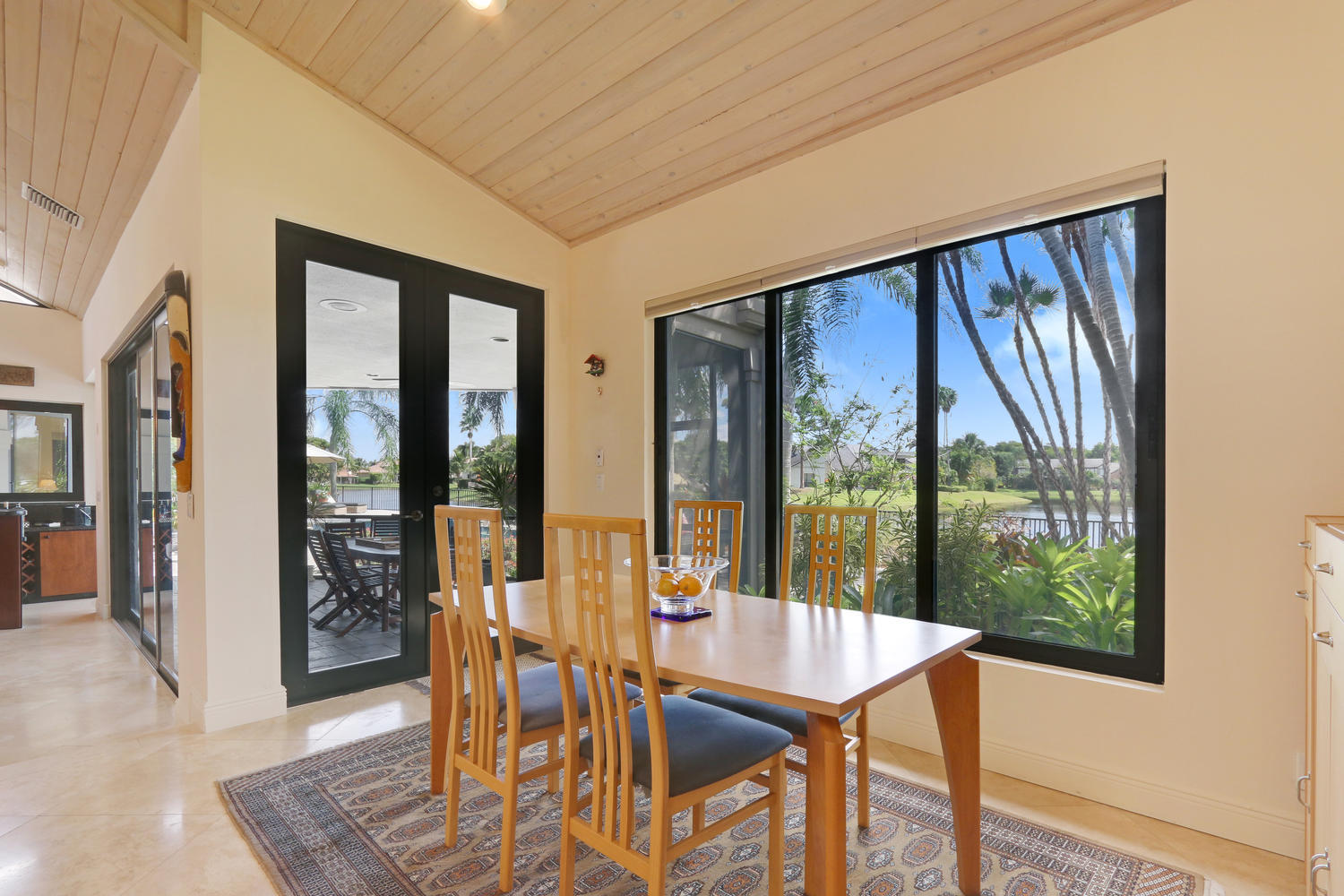 4140 Georges Way Boca Raton, FL 33434 - Photo 13 of 37 Breakfast Area Overlooking the Lake