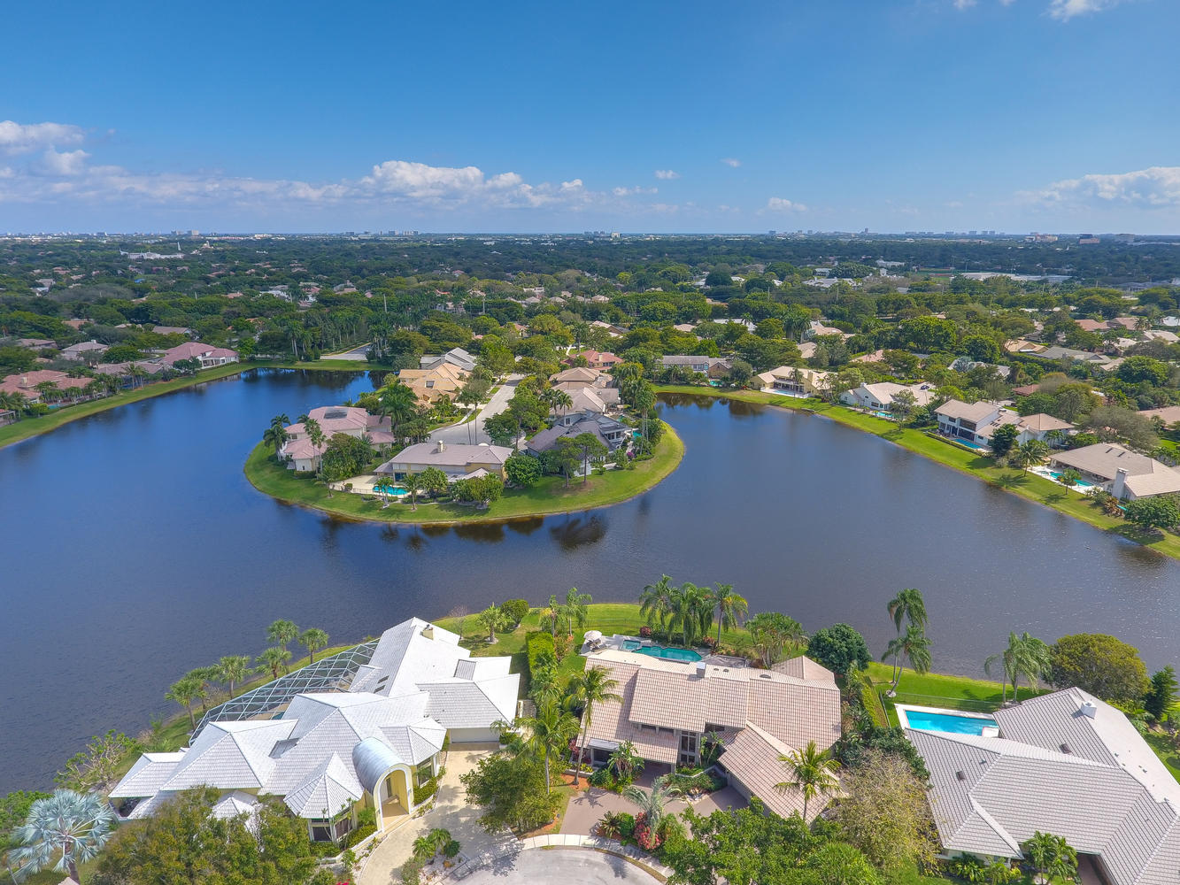 4140 Georges Way Boca Raton, FL 33434 - Photo 35 of 37 Lakefront Home on 0.42 Acres
