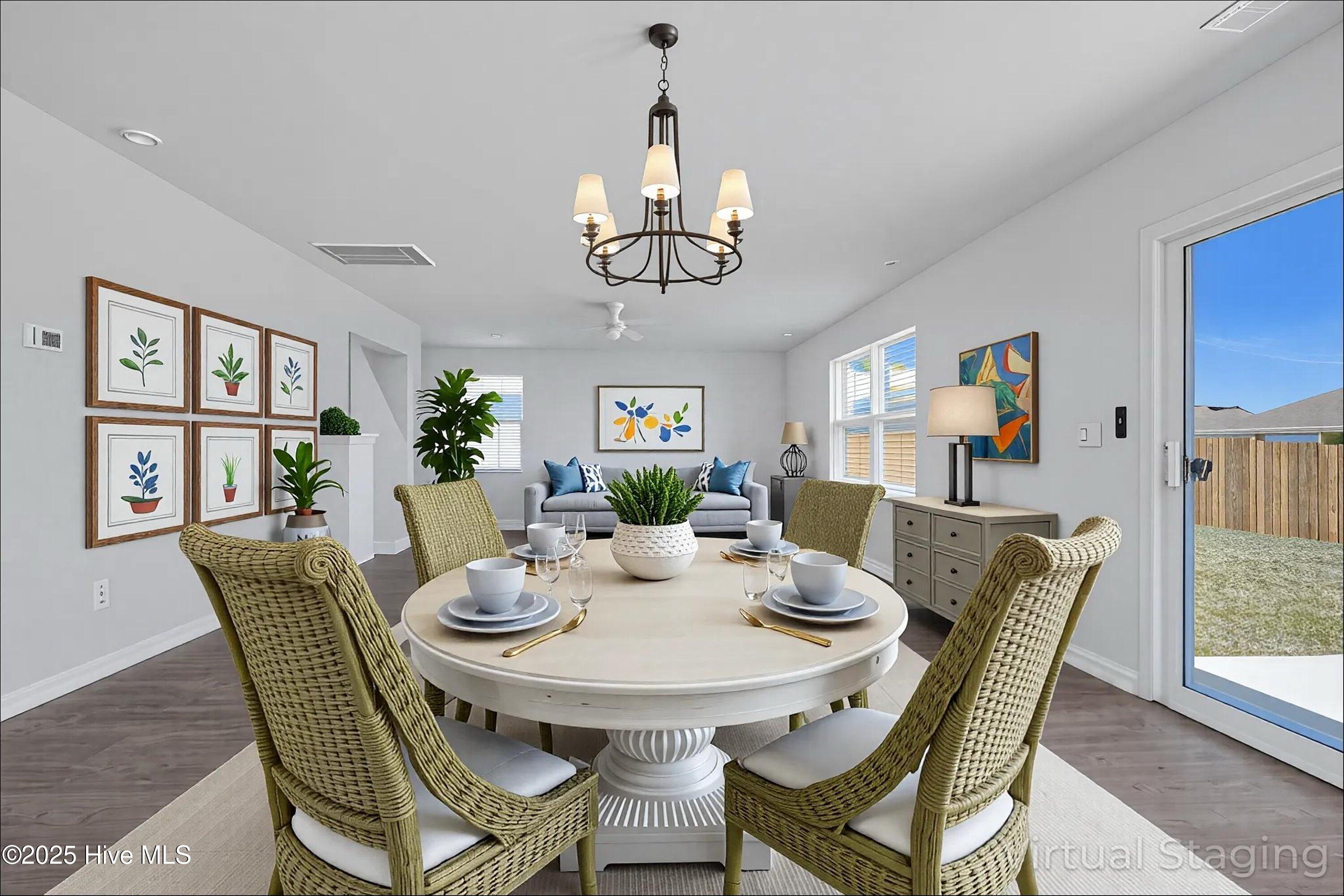 1202 King Eider Way Winnabow, NC 28479 - Photo 8 of 36 2-Dining_Living Stage