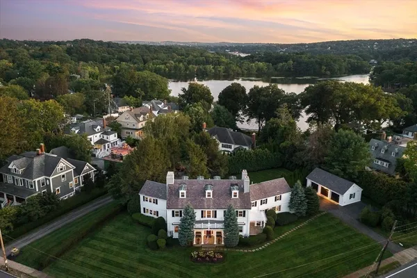 a view of a city with mountain view