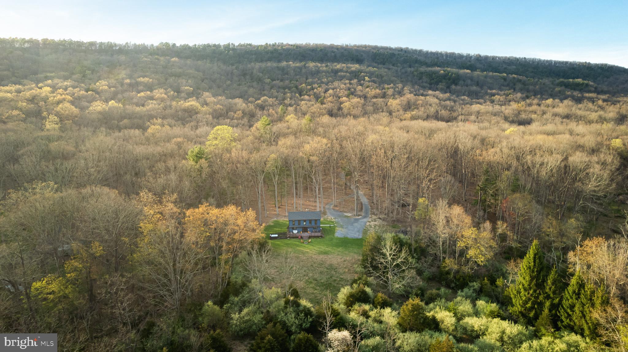 529 Posy Hill Road Lost City, WV 26810 - Photo 49 of 59 a view of a lake from a yard