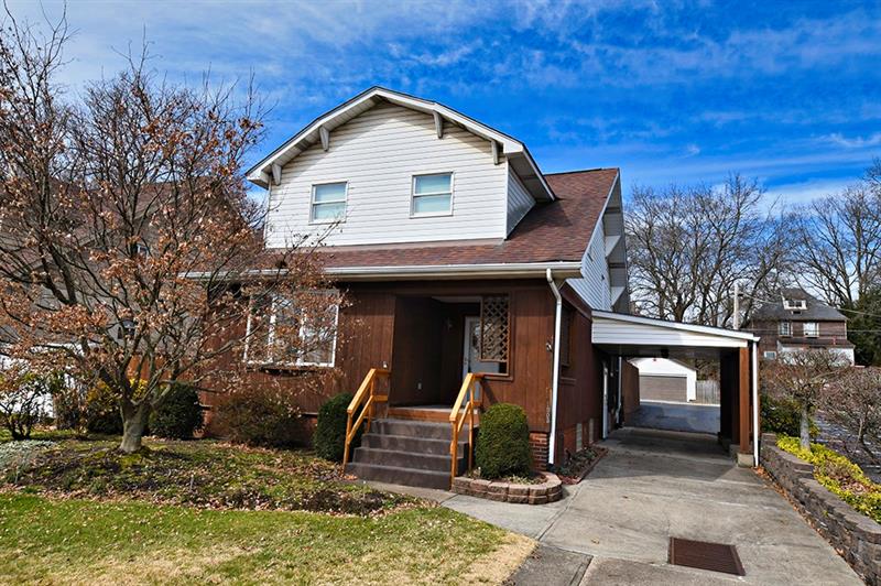 1003 Freeport Road Natrona Heights, PA 15065 - Photo 2 of 22 Landscaped yard w/ minimum upkeep-of street parking & two car garage!