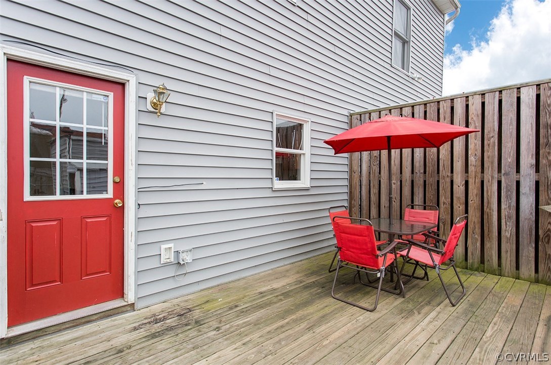 1317 Decatur Street Richmond, VA 23224 - Photo 18 of 18 an outdoor sitting area with furniture and barbeque oven