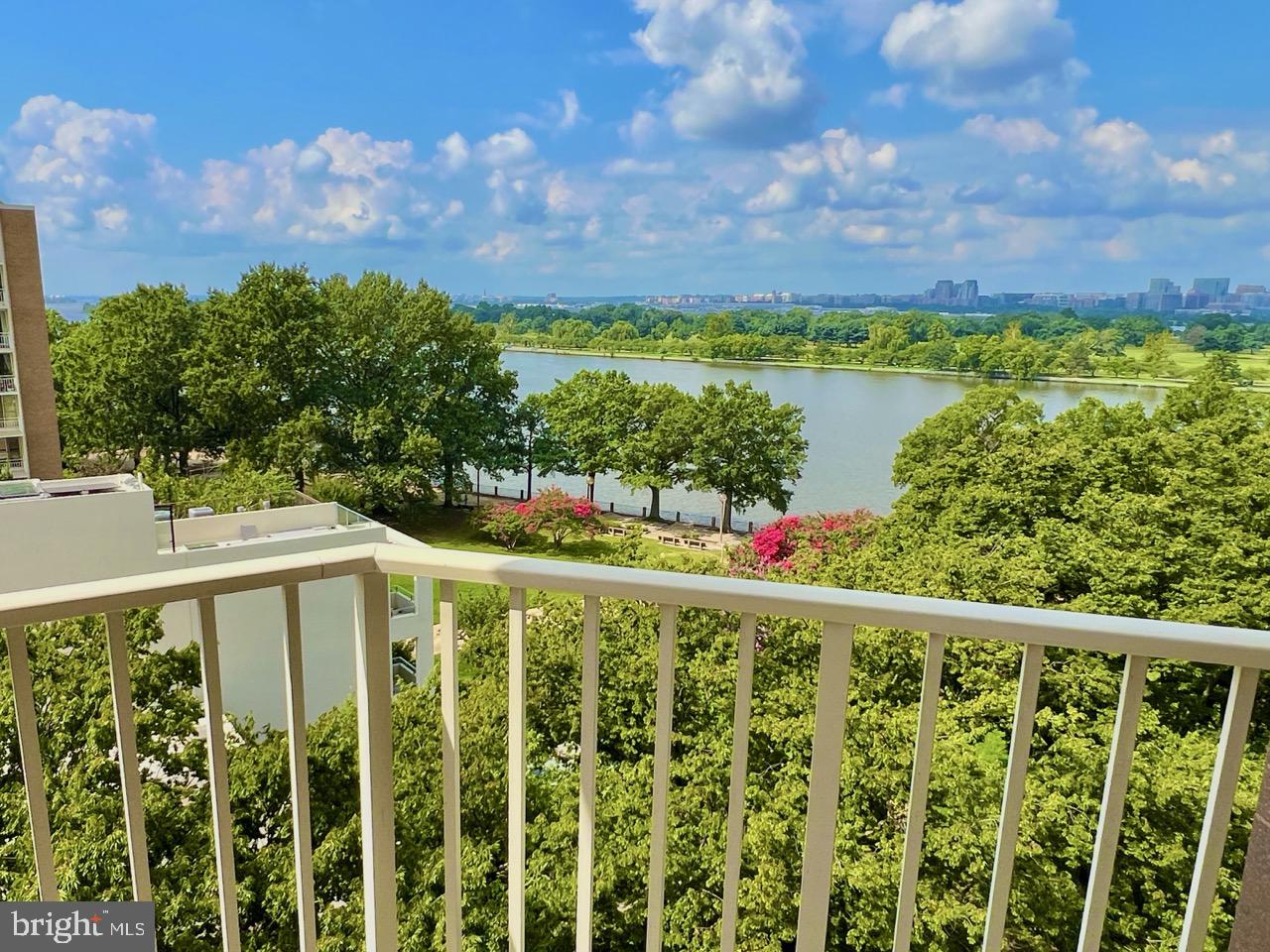 530 N Street Southwest, Unit S809 Washington, DC 20024 - Photo 3 of 3 a view of a balcony with lake view